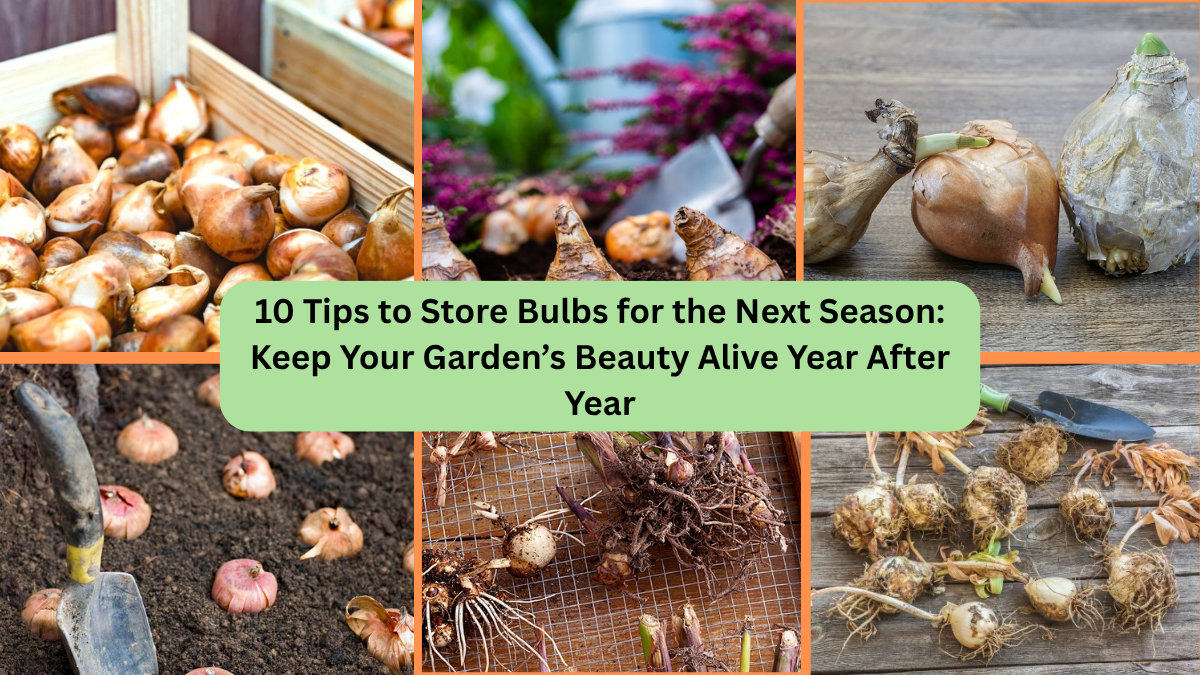 10 Tips to Store Bulbs for the Next Season: Keep Your Garden’s Beauty Alive Year After Year