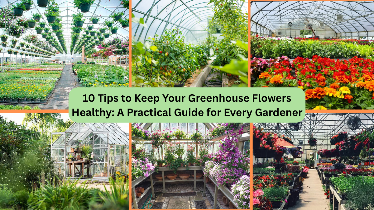10 Tips to Keep Your Greenhouse Flowers Healthy: A Practical Guide for Every Gardener