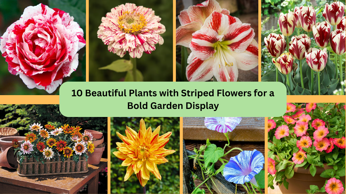 10 Beautiful Plants with Striped Flowers for a Bold Garden Display