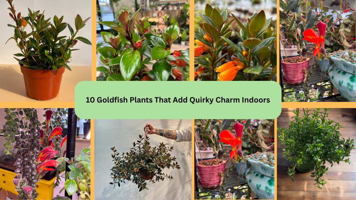 10 Goldfish Plants That Add Quirky Charm Indoors