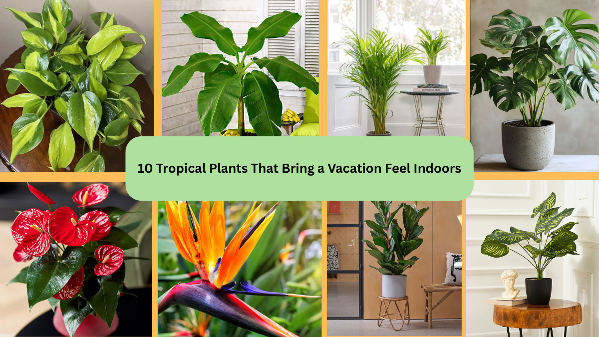 10 Tropical Plants That Bring a Vacation Feel Indoors