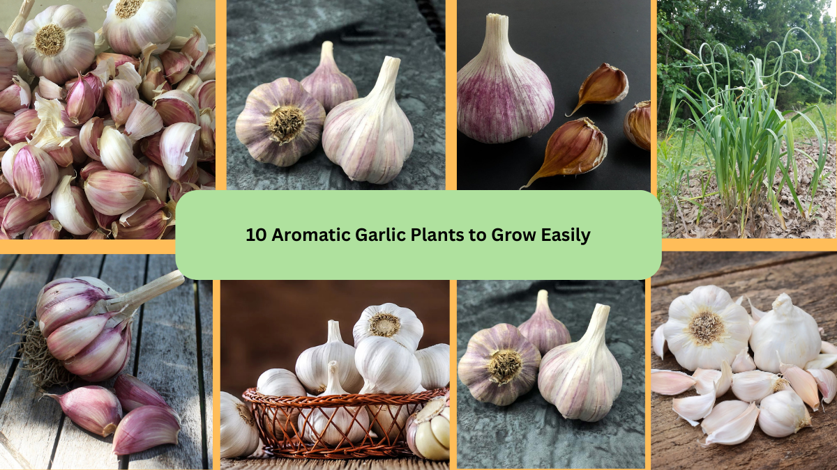 10 Aromatic Garlic Plants to Grow Easily