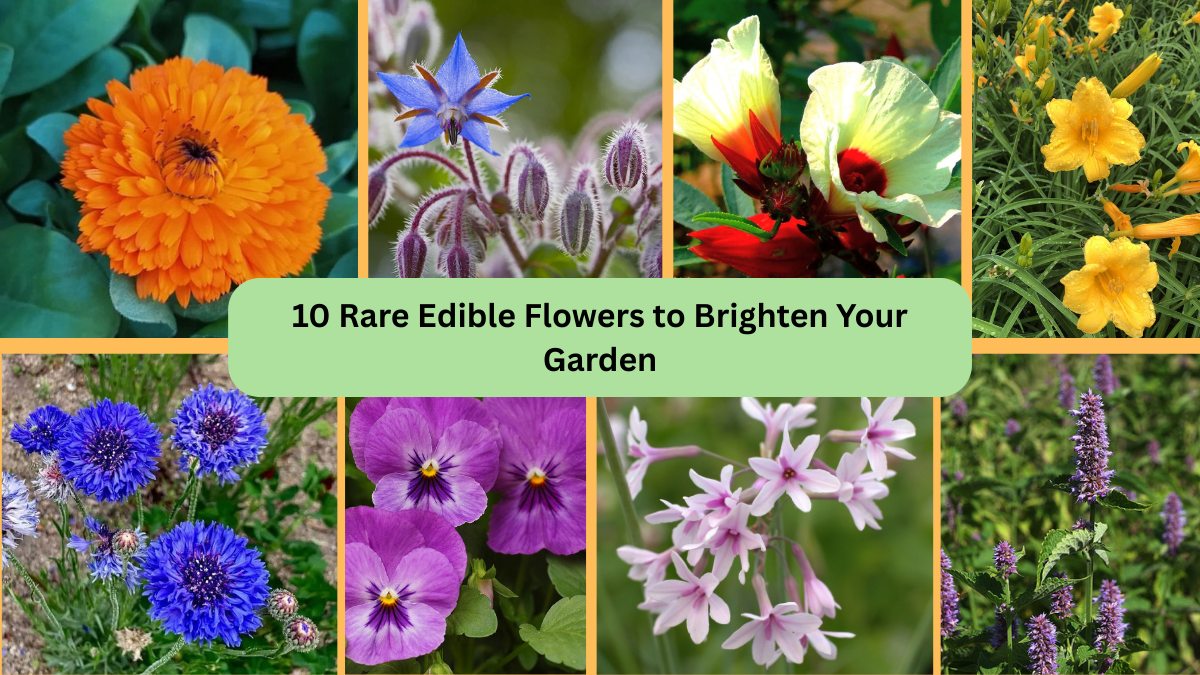 10 Rare Edible Flowers to Brighten Your Garden