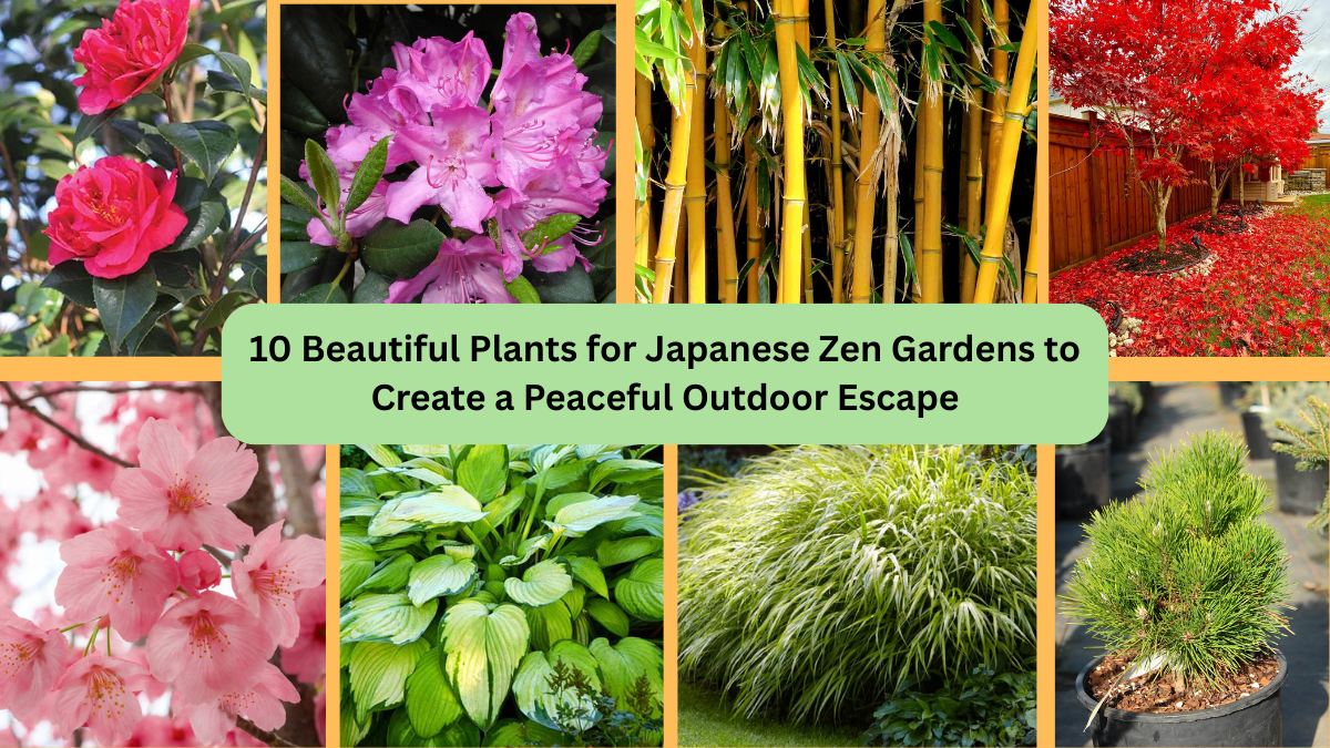 10 Beautiful Plants for Japanese Zen Gardens to Create a Peaceful Outdoor Escape