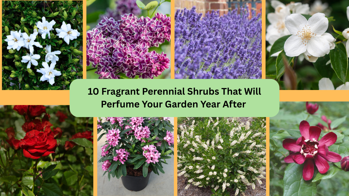 10 Fragrant Perennial Shrubs That Will Perfume Your Garden Year After