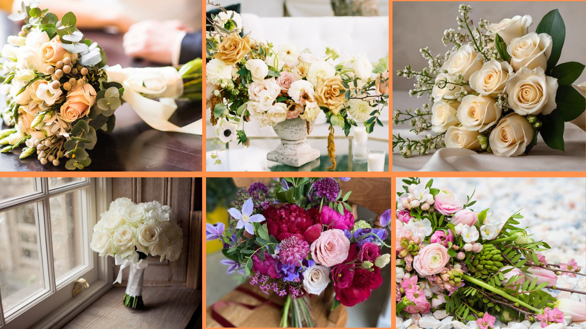 10 Tips to Select Flowers for Wedding Bouquets