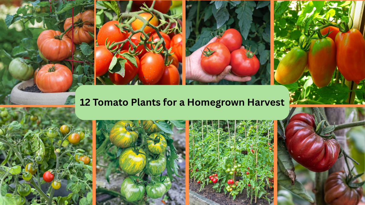 12 Tomato Plants for a Homegrown Harvest
