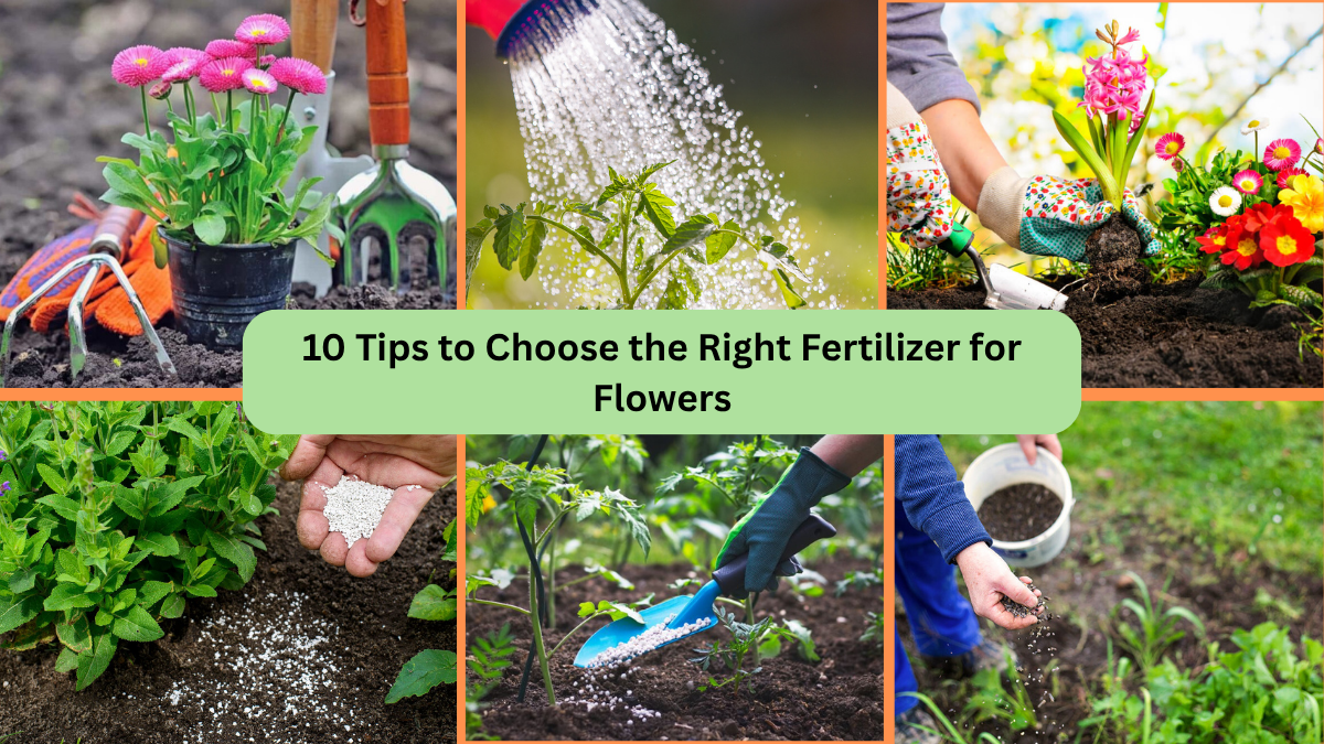 10 Tips to Choose the Right Fertilizer for Flowers