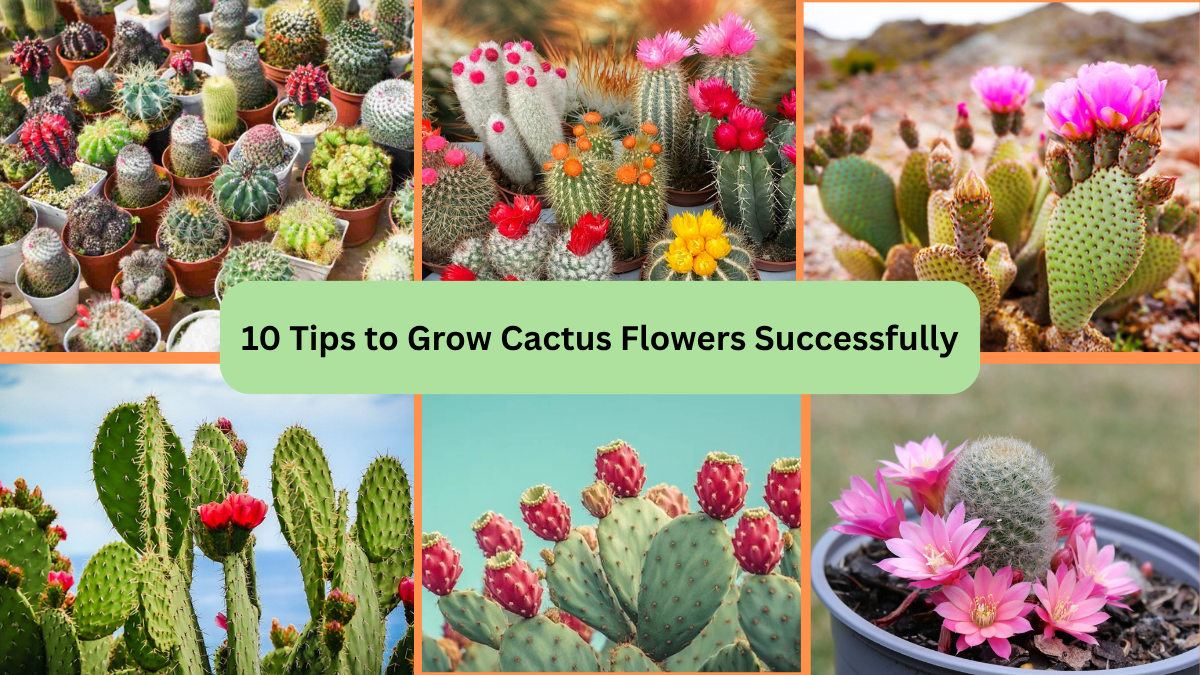 10 Tips to Grow Cactus Flowers Successfully