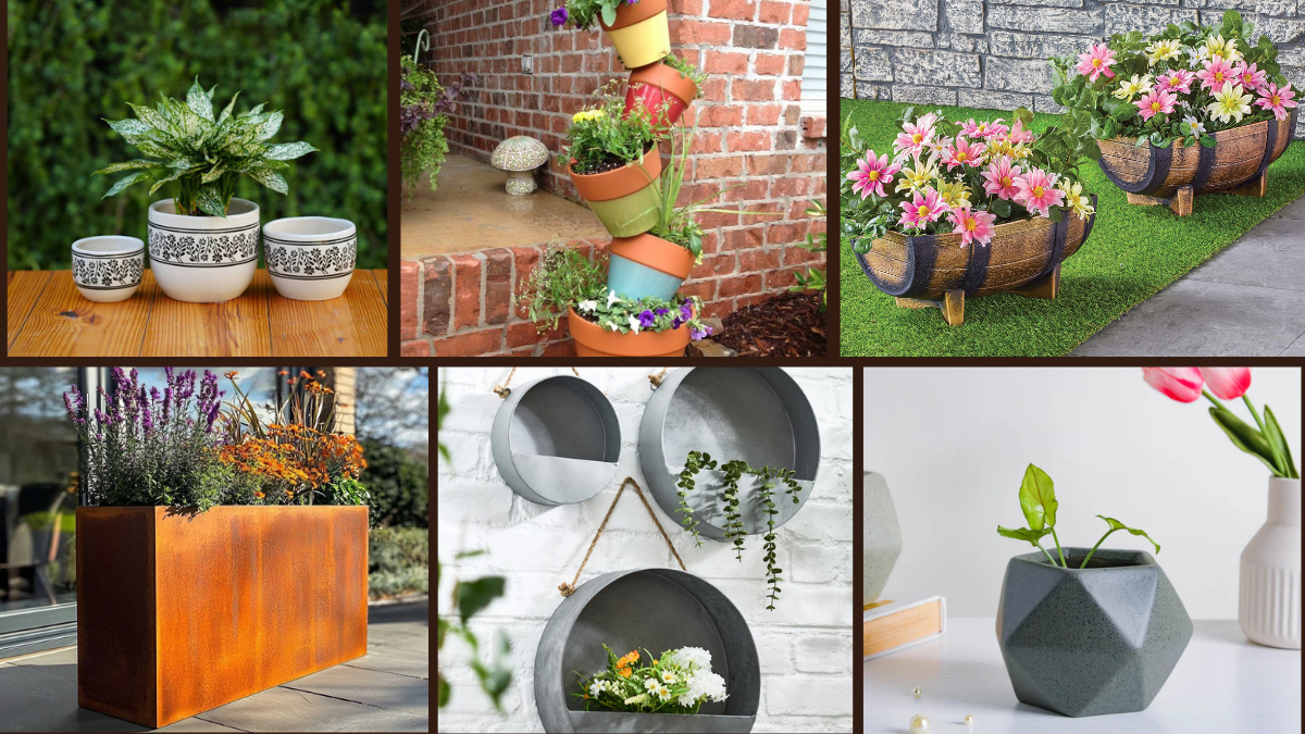 7 Outdoor Planter Ideas to Upgrade Your Garden Style