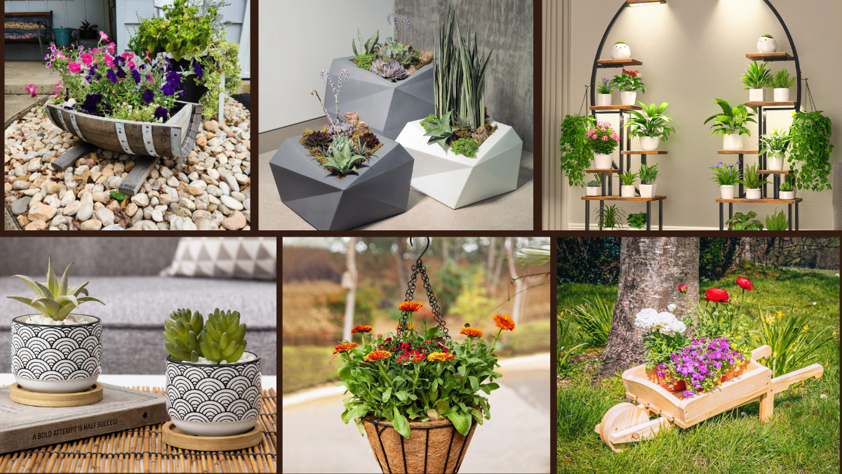 7 Backyard Planter Ideas to Upgrade Your Garden Decor