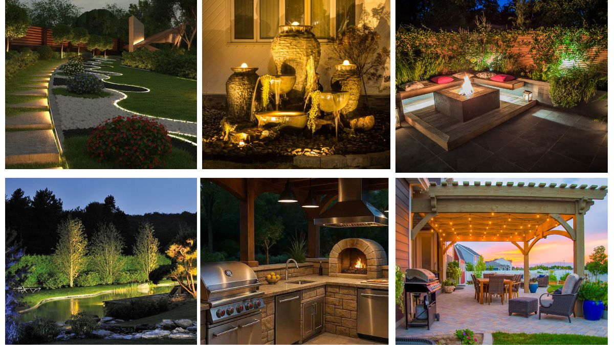 7 Garden Designs That Blend Landscaping with Electrician Expertise