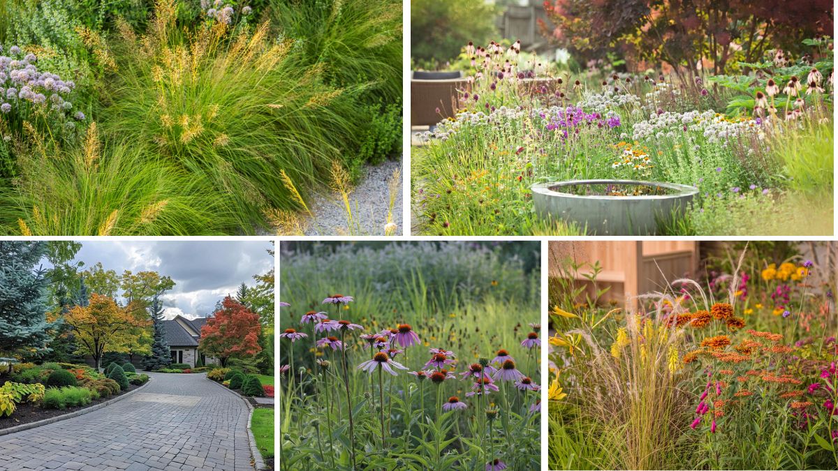 5 Gorgeous Prairie-Style Flower Beds