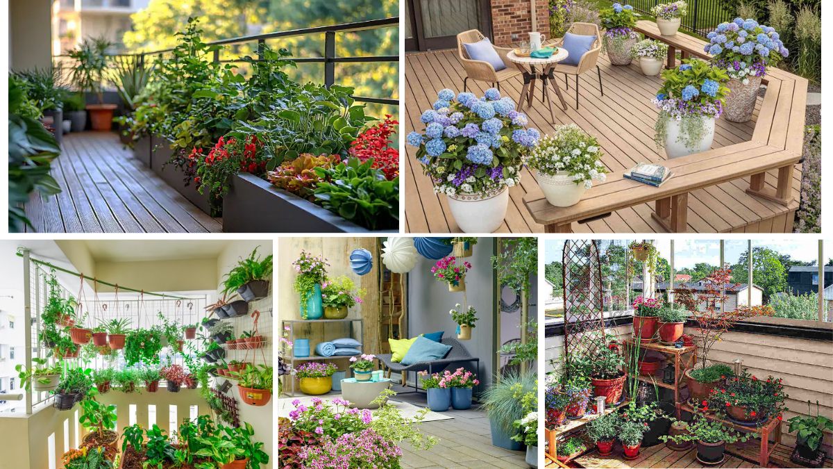 How to Set Up a Container Garden on a Balcony