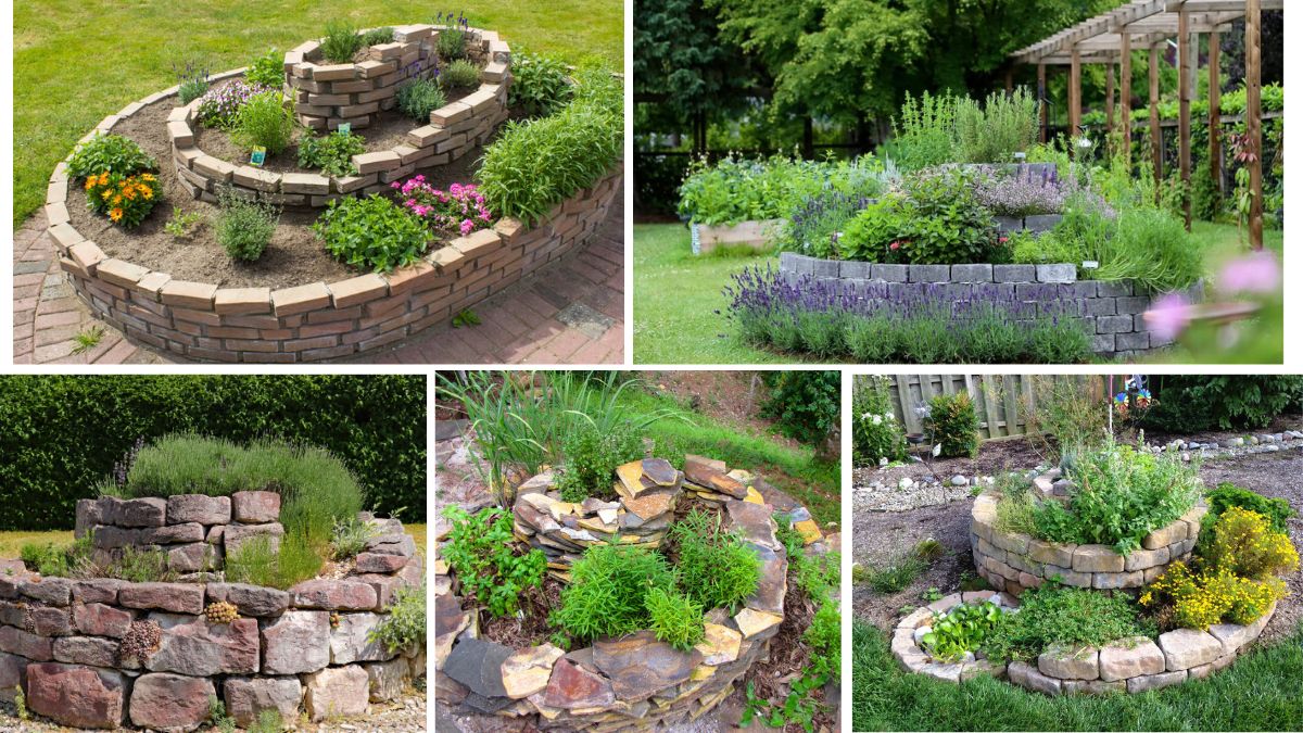 How to Build a Spiral Herb Garden