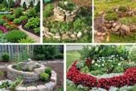Spiral Flower Beds That Add a Whimsical Touch