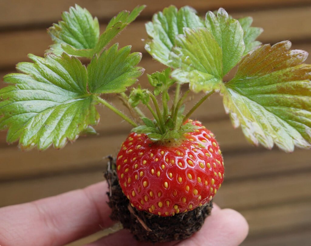 Can We Grow Strawberries from a Strawberry Top and Leaves