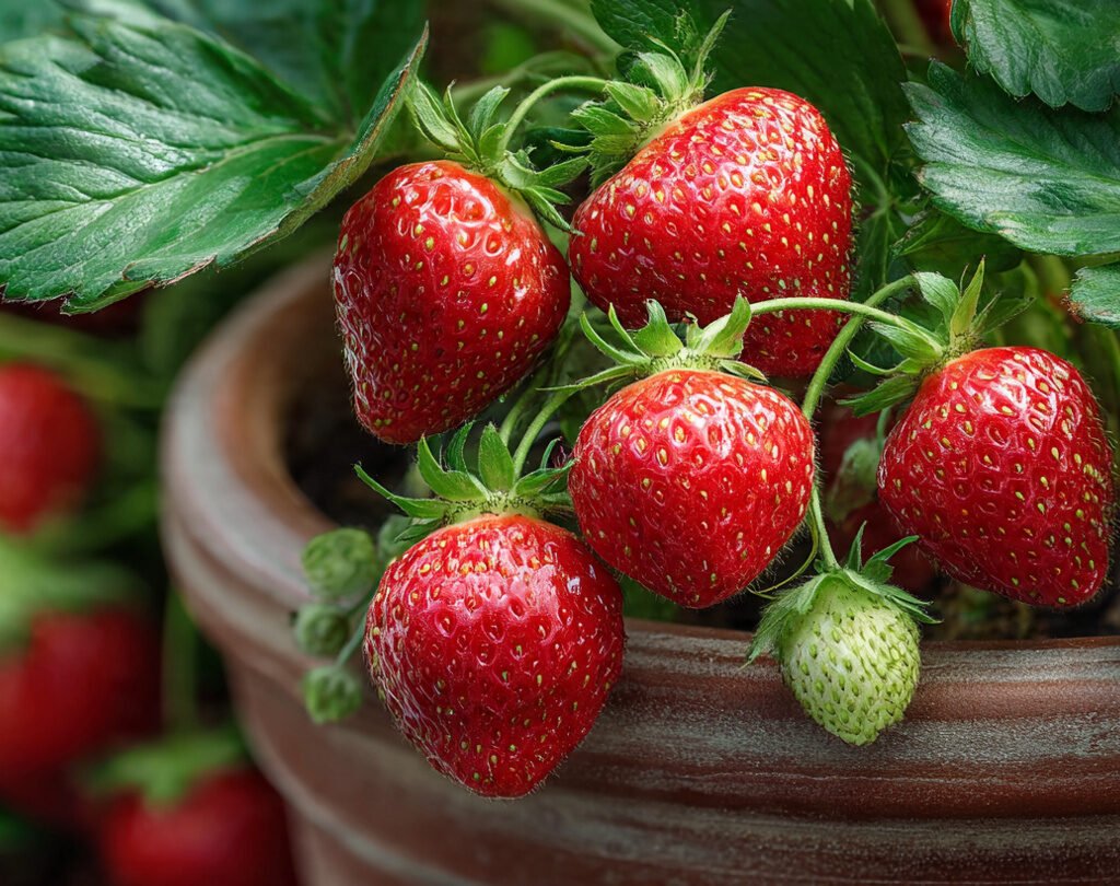 How to Grow Strawberries in Pots